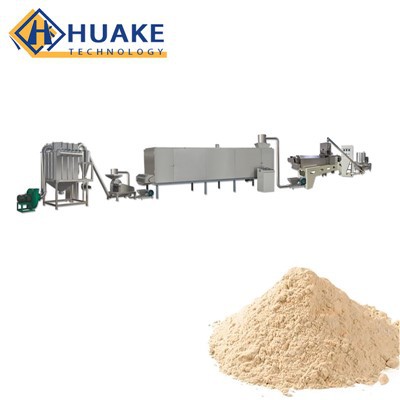 Línea de procesamiento de polvo de granos nutricionales